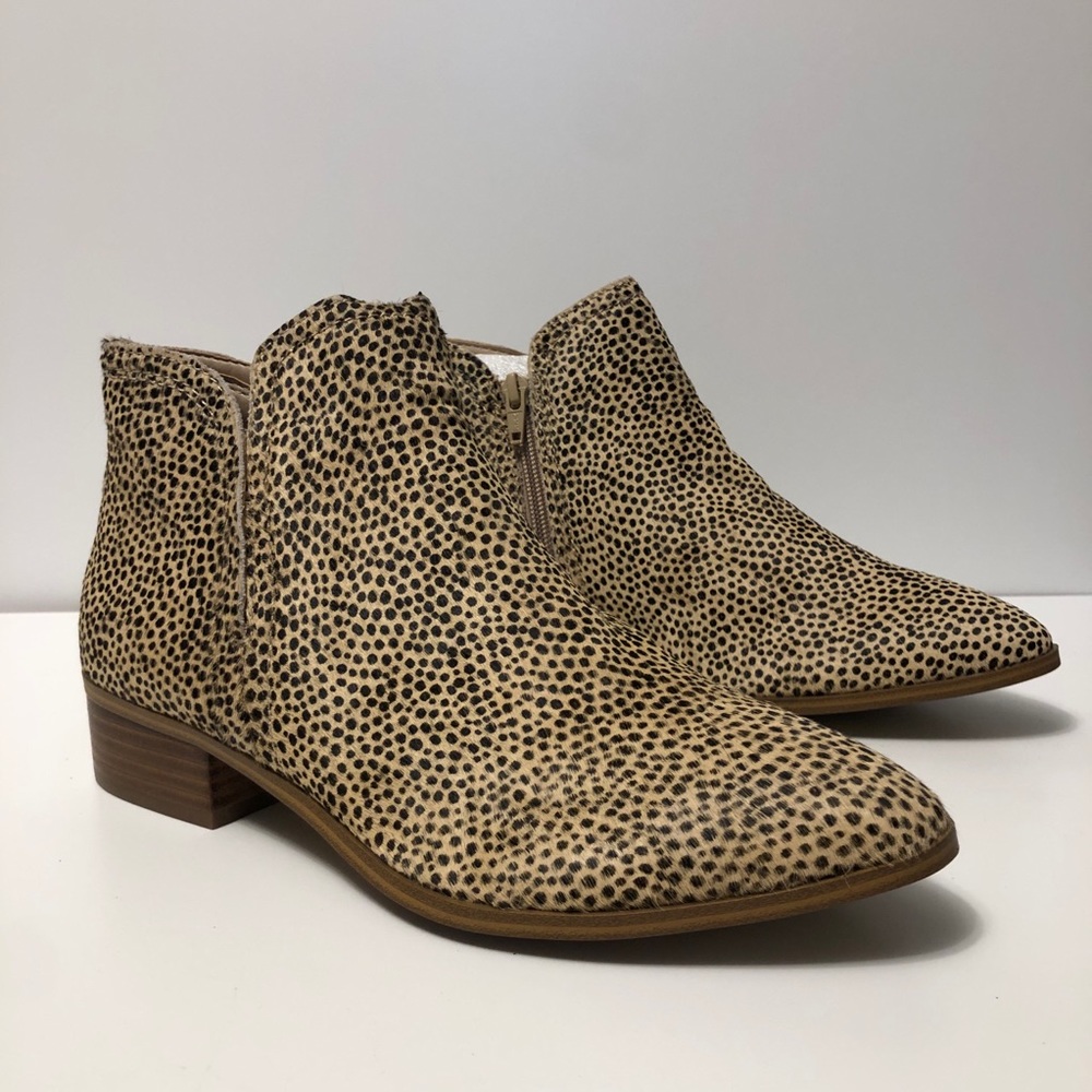 ALDO Kaicien Dotty Cheetah Ankle Boot 8.5 NIB - Picture 3 of 16